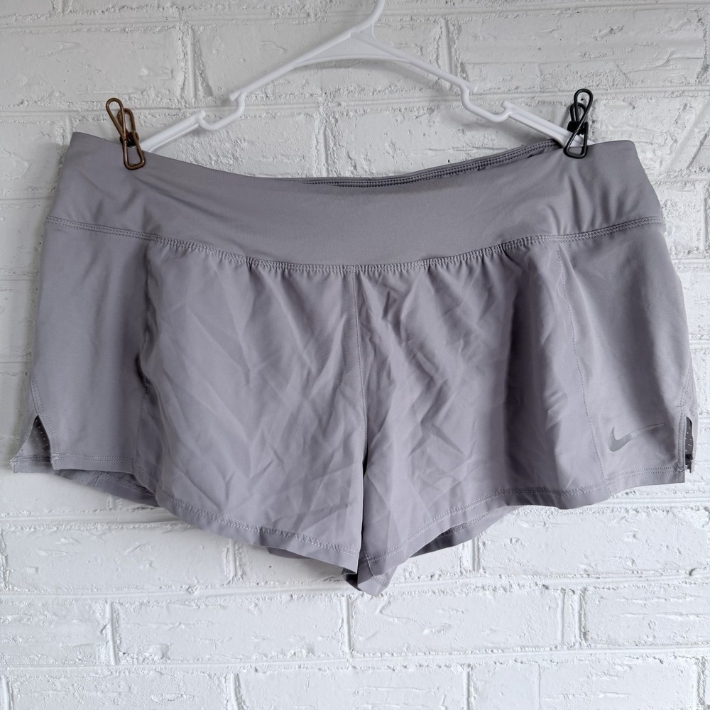 Nike Dri-FIT Women's Athletic Shorts Gray Size XXL Running Shorts NWT